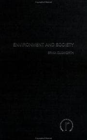 Tapa de Environment & Society
