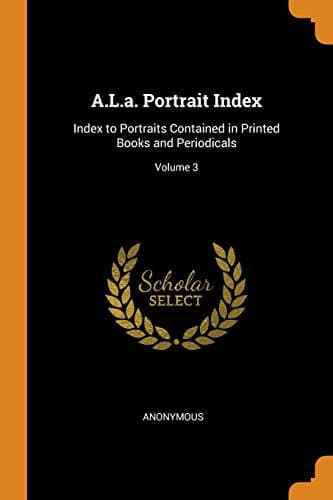 Tapa de A.L.a. Portrait Index