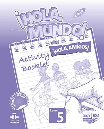Tapa de Hola Mundo 5 - Activity book