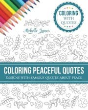 Tapa de Coloring Peaceful Quotes