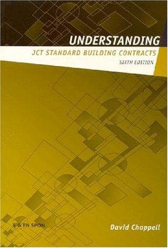Tapa de Understanding JCT standard building contracts