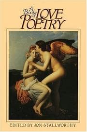 Tapa de A book of love poetry