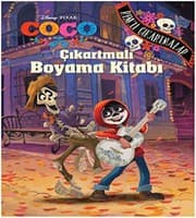 Tapa de Disney Coco Çikartmali Boyama Kitabi