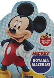 Tapa de Disney Mickey ve Çılgın Yarışçılar Özel Kesimli Boyama Macerası