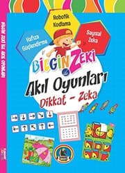Tapa de Bilgin Zeki ile Akıl Oyunları Dikkat Zeka - Mavi Seri