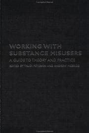 Tapa de Working with Substance Users
