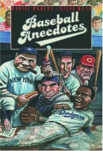 Tapa de Baseball anecdotes