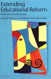 Tapa de Extending educational reform