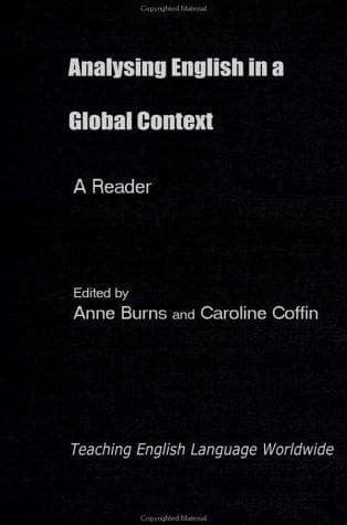 Tapa de Analysing English in a global context
