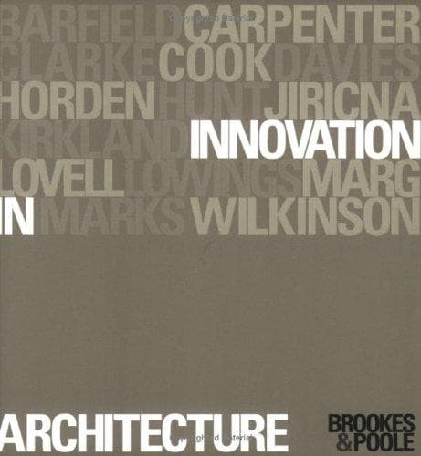 Tapa de Innovation in architecture