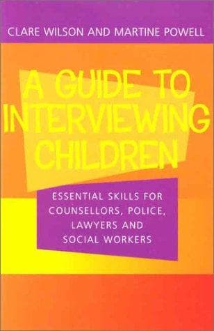 Tapa de Guide to Interviewing Children