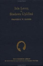 Tapa de Iola Leroy, or, Shadows Uplifted
