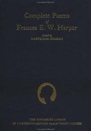 Tapa de Complete poems of Frances E.W. Harper