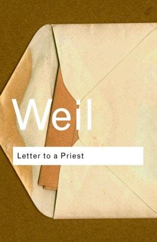 Tapa de Letter to a Priest (Routledge Classics)
