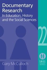 Tapa de Documentary research in education, history, and the social sciences