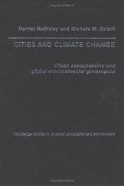 Tapa de Urban Sustainability and Global Environmental Goverance (Routledge Studies in Physical Geography and Environment, 4)