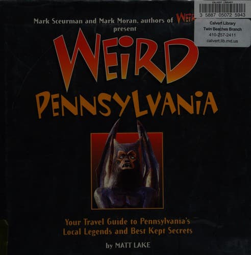 Tapa de Weird Pennsylvania