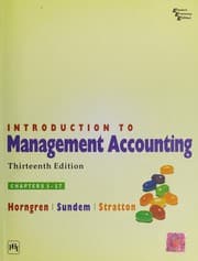 Tapa de Introduction to Management Accounting, Chapters 1-17