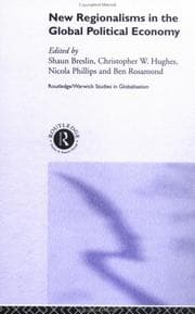 Tapa de New Regionalism in the Global Political Economy