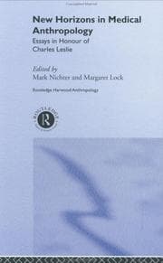 Tapa de New Horizons in Medical Anthropology