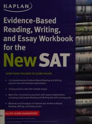 Tapa de Evidence-based reading, writing, and essay workbook for the new SAT®