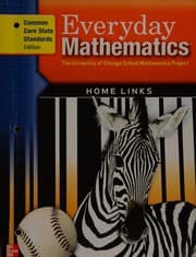 Tapa de Everyday Mathematics, Grade 3, Consumable Home Links