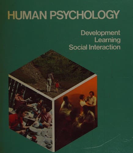 Tapa de Human psychology ...