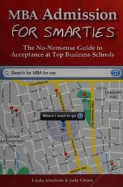 Tapa de MBA admission for smarties