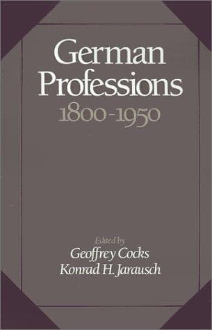 Tapa de German professions, 1800-1950