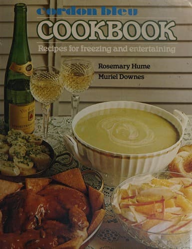 Tapa de Cordon Bleu cookbook