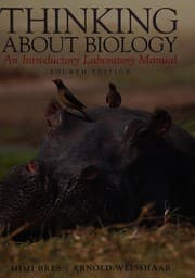 Tapa de Thinking about biology
