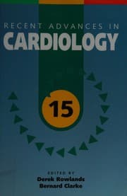 Tapa de Recent advances in cardiology, 15