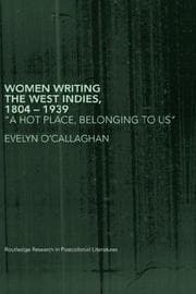 Tapa de Women writing the West Indies, 1804-1939