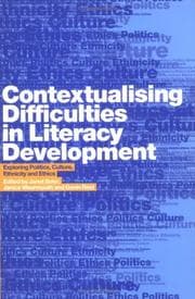 Tapa de Contextualising difficulties in literacy development