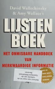 Tapa de David Wallechinsky & Amy Wallace's lijstenboek