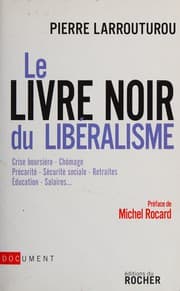 Tapa de Le livre noir du libéralisme