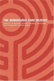 Tapa de The Managing care reader