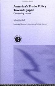 Tapa de America's trade policy towards Japan