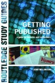Tapa de Getting published