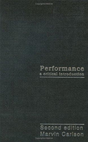 Tapa de Performance: a critical introduction