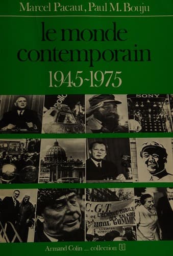 Tapa de Le monde contemporain