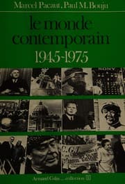 Tapa de Le monde contemporain