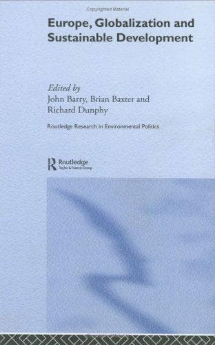 Tapa de Europe, globalization and sustainable development