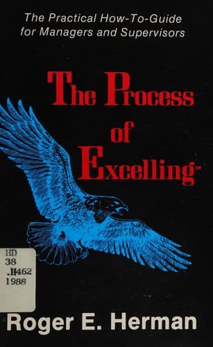 Tapa de The process of excelling