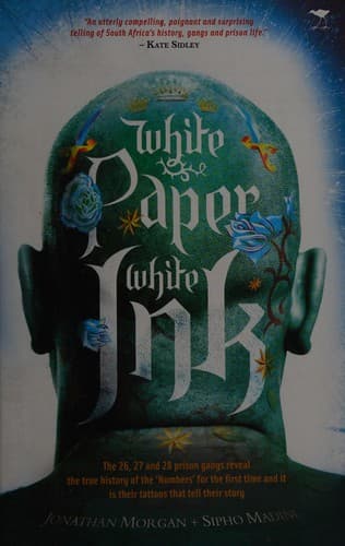 Tapa de White paper white ink