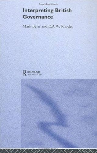 Tapa de Interpreting British Governance