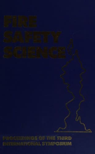Tapa de Fire safety science