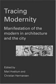 Tapa de Tracing modernity