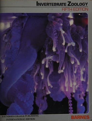 Tapa de Invertebrate zoology