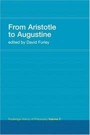 Tapa de From Aristotle to Augustine